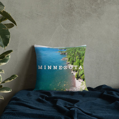 Minnesota 'Lets Go Boating' Pillow - Ope Life