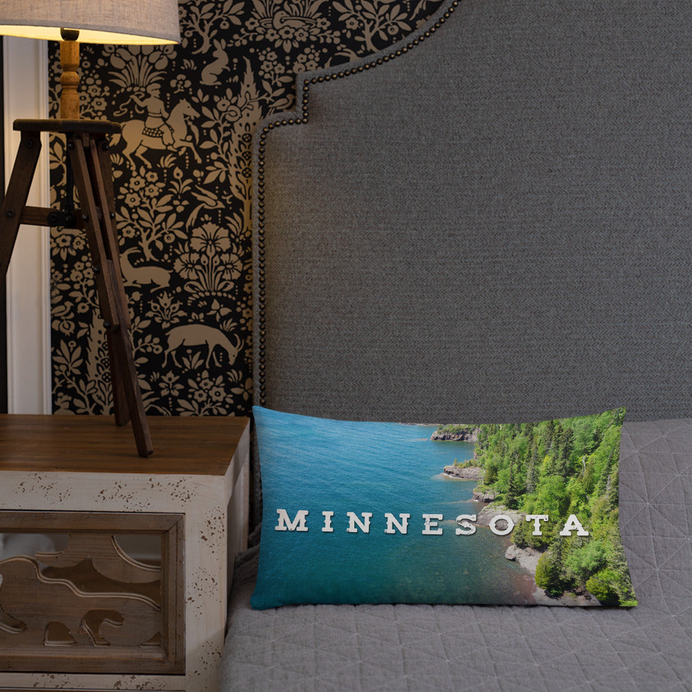Minnesota 'Lets Go Boating' Pillow - Ope Life