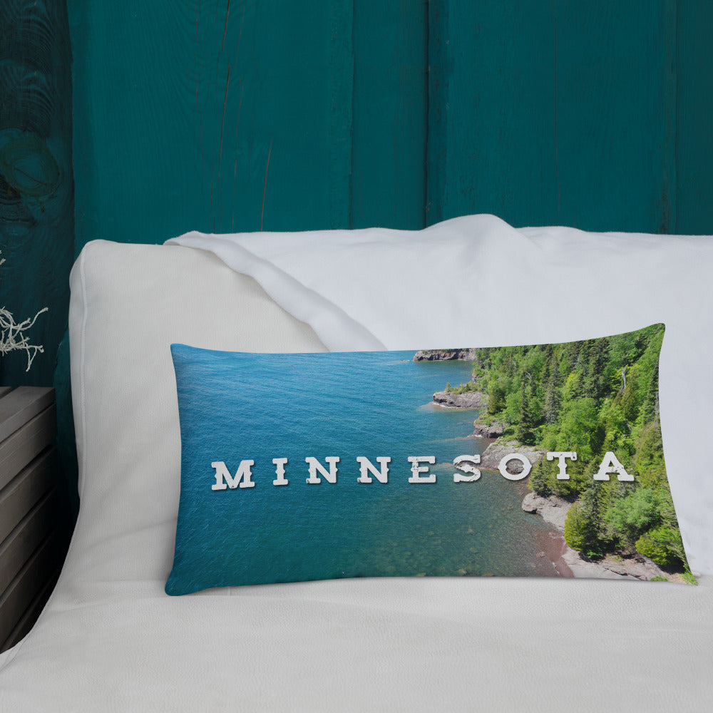Minnesota 'Lets Go Boating' Pillow - Ope Life