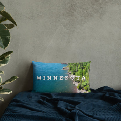 Minnesota 'Lets Go Boating' Pillow - Ope Life