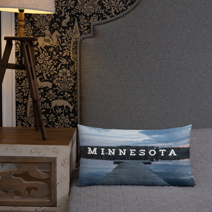 Minnesota Lake Dock Pillow - Ope Life