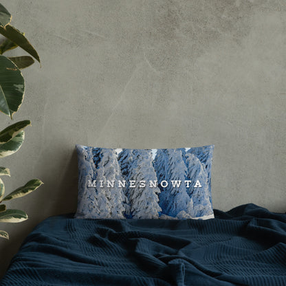 Minnesnowta Throw Pillow - Ope Life