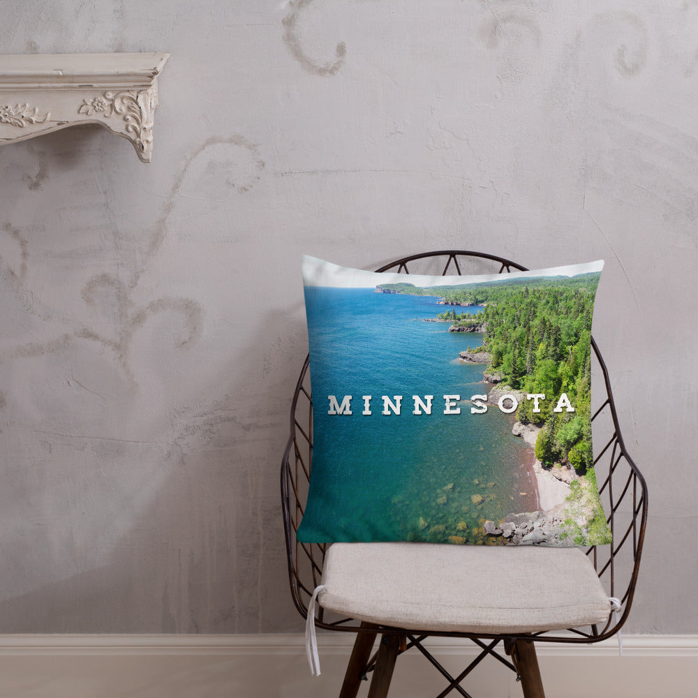 Minnesota 'Lets Go Boating' Pillow - Ope Life