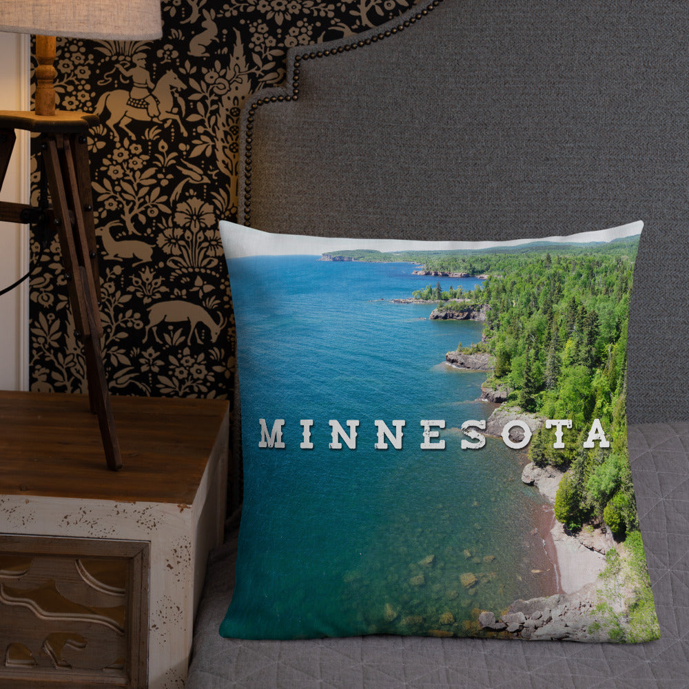 Minnesota 'Lets Go Boating' Pillow - Ope Life
