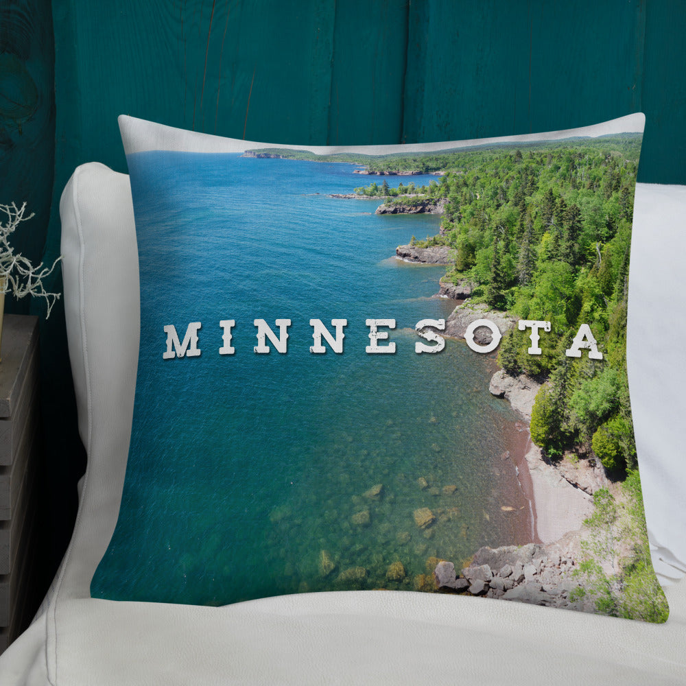 Minnesota 'Lets Go Boating' Pillow - Ope Life