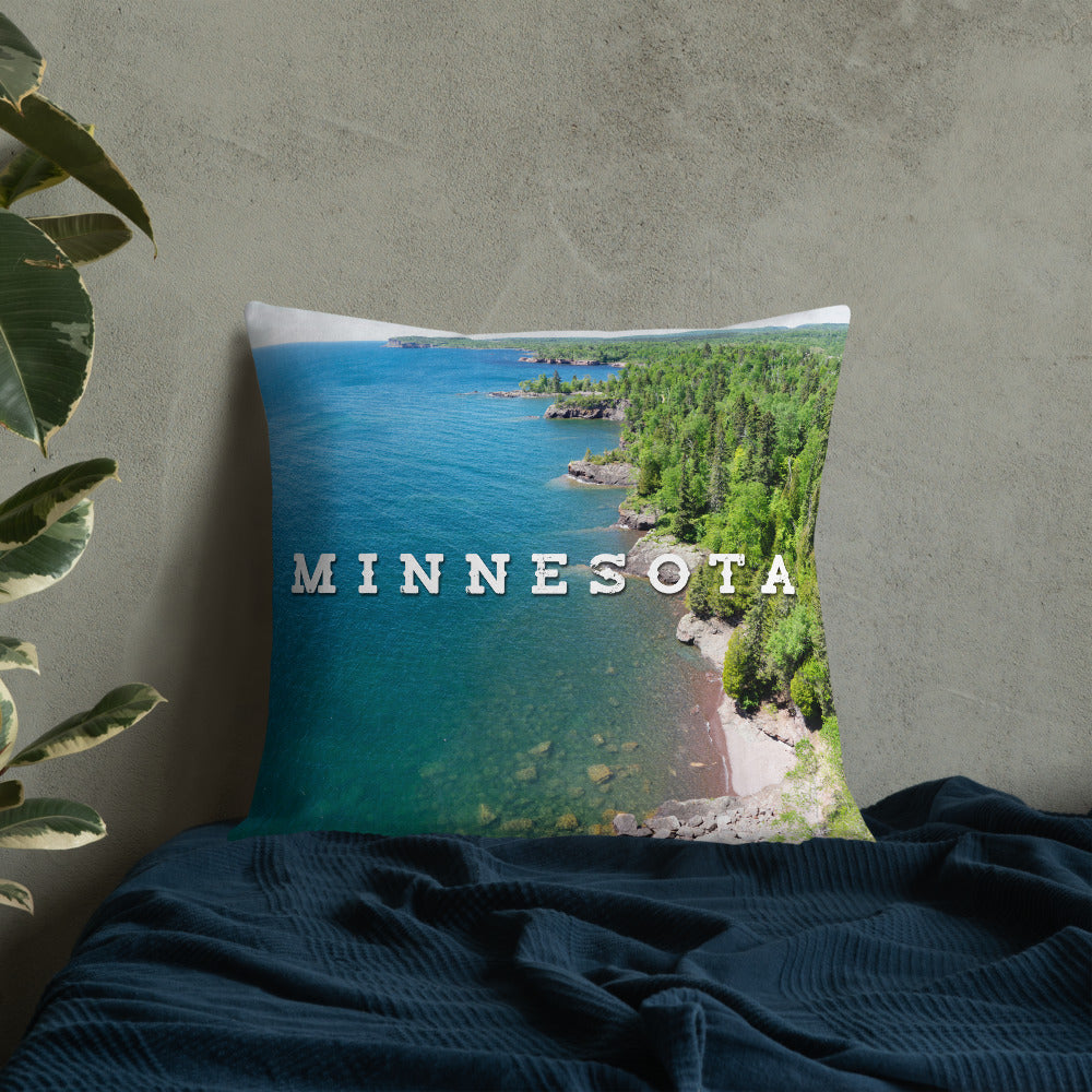 Minnesota 'Lets Go Boating' Pillow - Ope Life