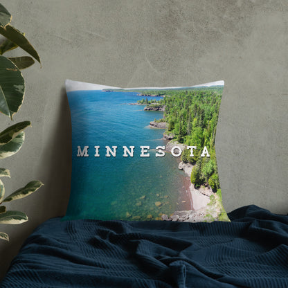 Minnesota 'Lets Go Boating' Pillow - Ope Life