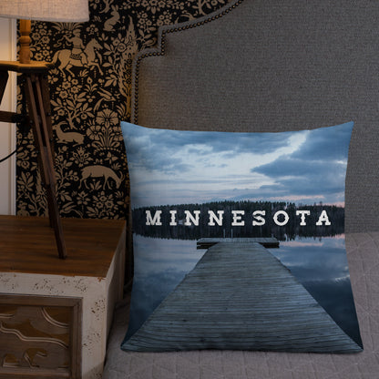 Minnesota Lake Dock Pillow - Ope Life