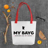 My Bayg Minnesota Accent Tote Bag (White) - Ope Life