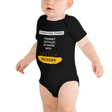 If Something Stinks I Probably Just Filled My Diaper With Packers - Funny Baby Onesie - Ope Life