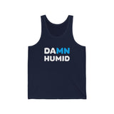 Damn Humid - Minnesota Humidity Tank Top (Unisex) - XS / Navy - Ope Life