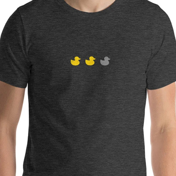 Life Ope – T-Shirt Duck Duck Minnesota Duck - Men\'s/Unisex Gray
