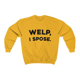 Welp, I Spose Minnesota Goodbye Crewneck Sweatshirt (Unisex) - S / Gold - Ope Life