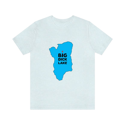 Big Dick Lake, Minnesota T-Shirt (Unisex) - Heather Ice Blue / S - Ope Life