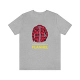 I'd Rather Be Wearing a Flannel - Unisex T-Shirt - Athletic Heather / S - Ope Life