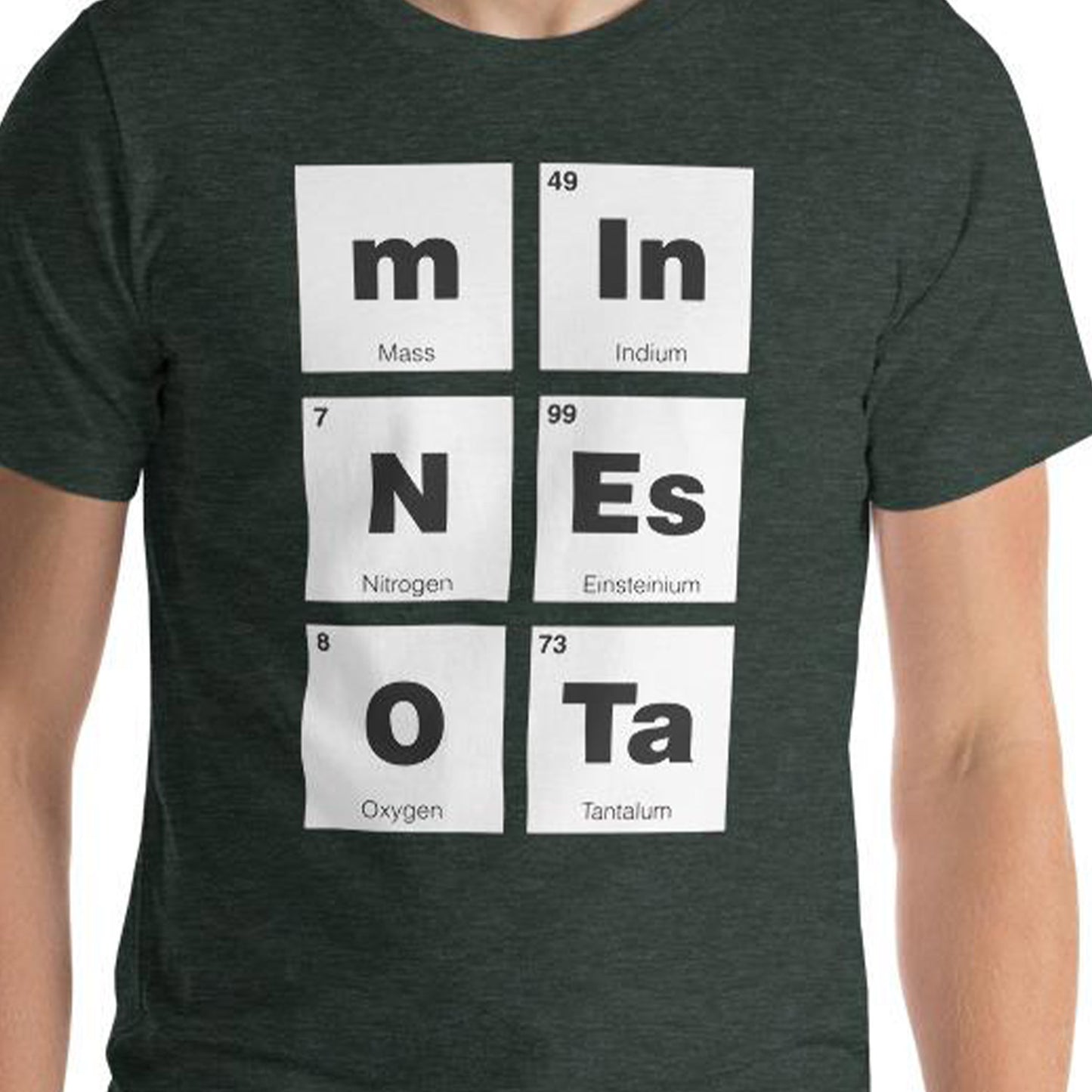 Minnesota Periodic Table Of Elements Unisex T-Shirt - Ope Life