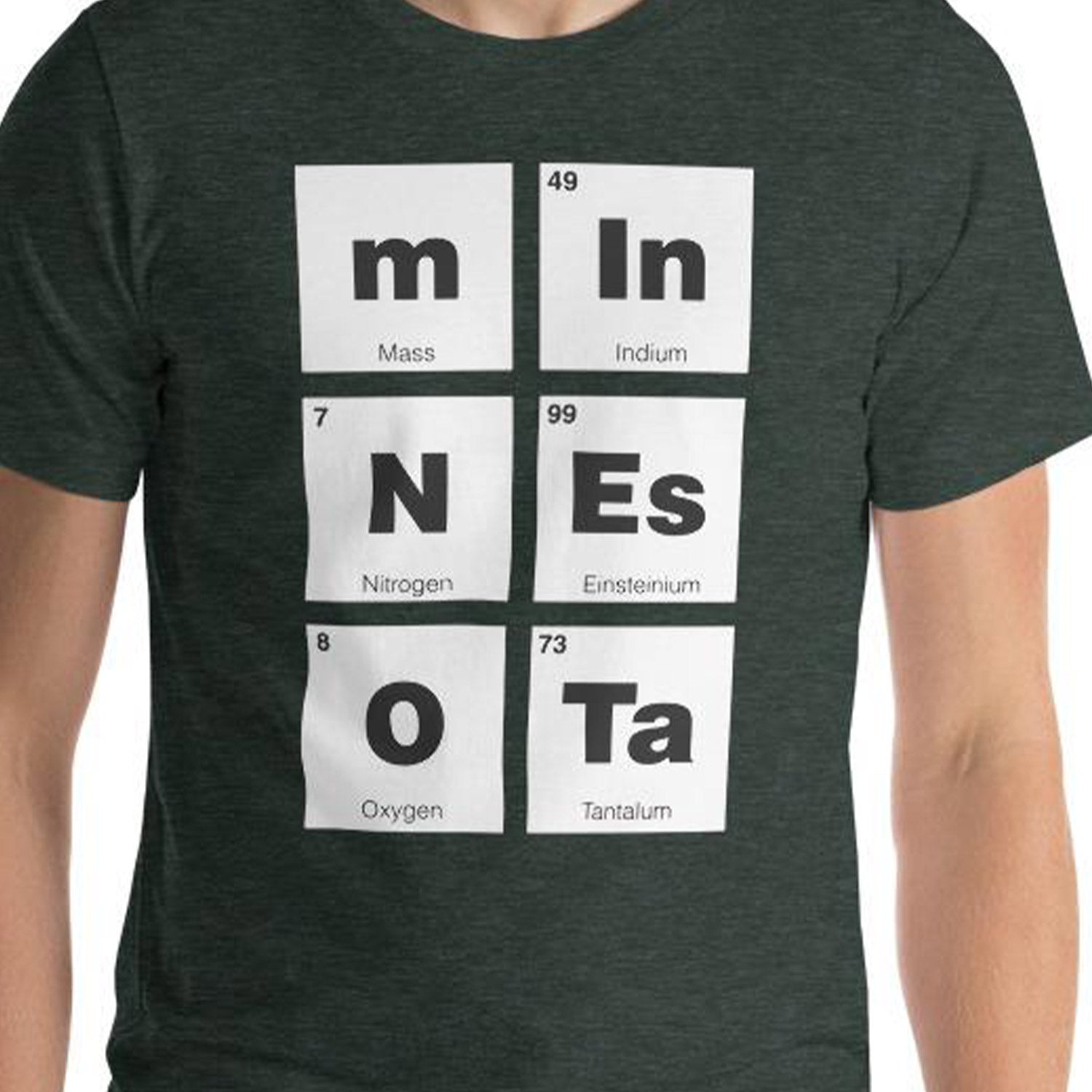 Minnesota Periodic Table Of Elements Unisex T-Shirt - Ope Life