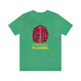 I'd Rather Be Wearing a Flannel - Unisex T-Shirt - Heather Kelly / S - Ope Life