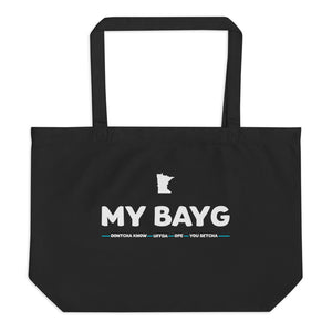 My Bayg Minnesota Accent Tote Bag (Black) - Default Title - Ope Life