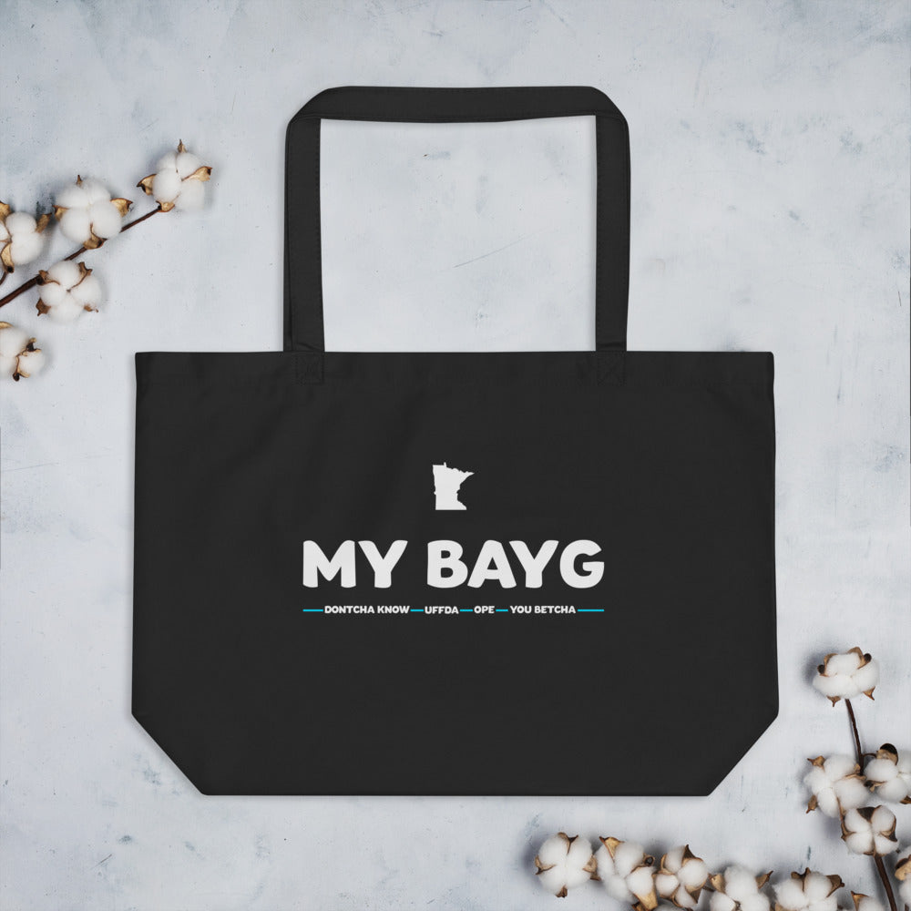 My Bayg Minnesota Accent Tote Bag (Black) - Ope Life