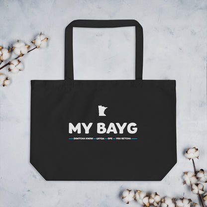 My Bayg Minnesota Accent Tote Bag (Black) - Ope Life