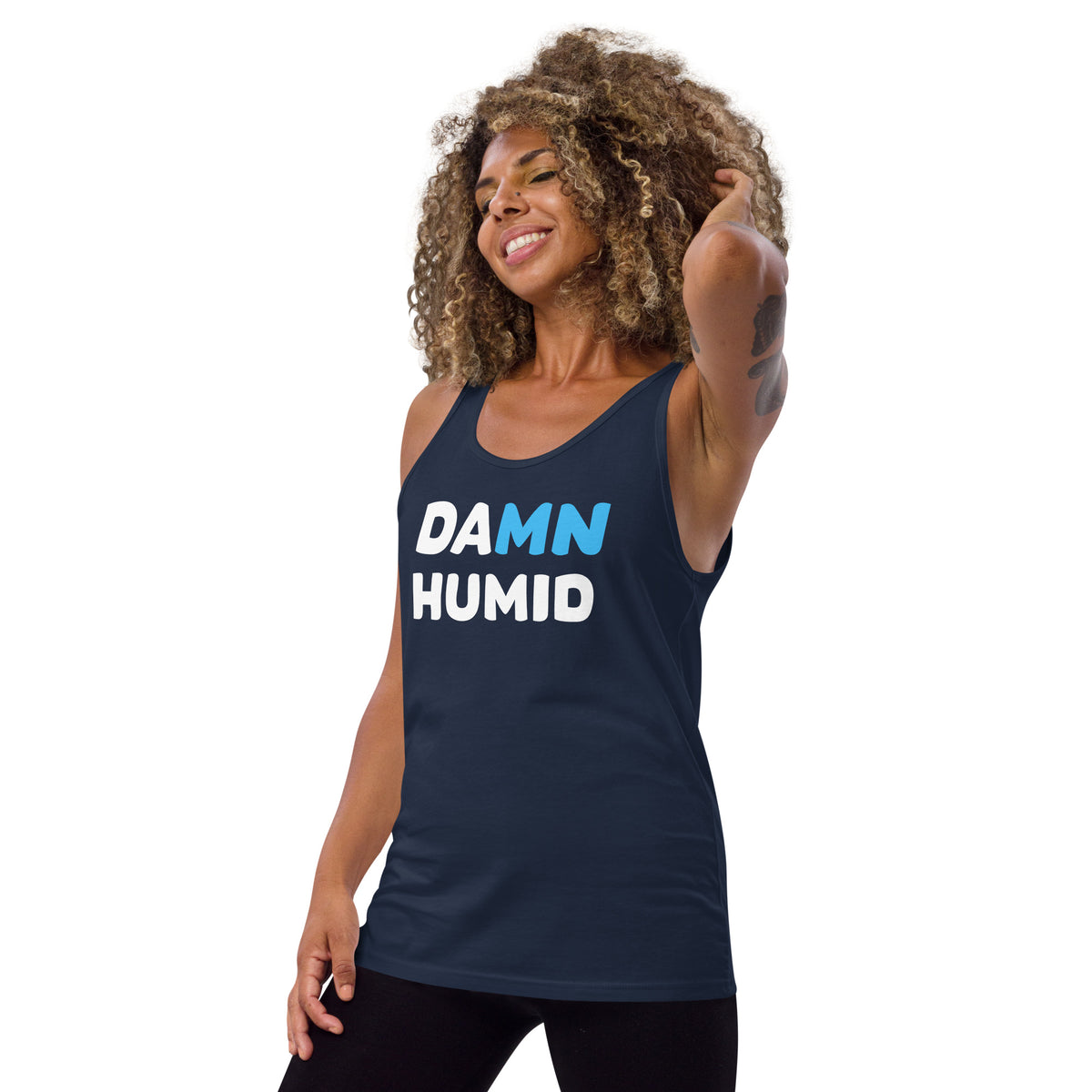 Damn Humid - Minnesota Humidity Tank Top (Unisex) - Ope Life