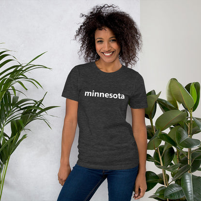 Minnesota Text Plain MN Shirt - Ope Life