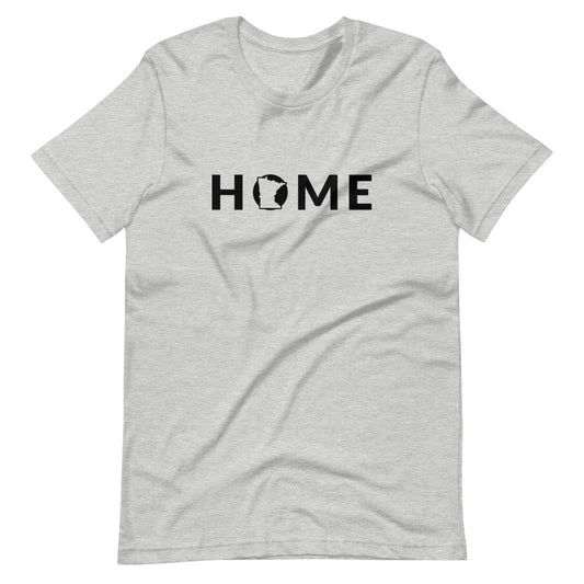 Minnesota HOME T-Shirt - MN Home Design Shirt (Black Text) - Ope Life