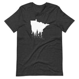Minnesota Forest Design T-Shirt - MN Trees Overlay Shirt - Ope Life