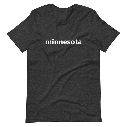 Minnesota Text Plain MN Shirt - Ope Life