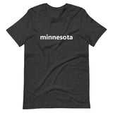Minnesota Text Plain MN Shirt - Ope Life