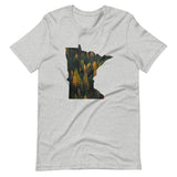 Minnesota Autumn Forest T-Shirt - MN Autumn Forest Design Shirt - Ope Life