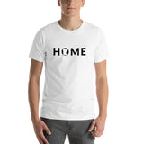 Minnesota HOME T-Shirt - MN Home Design Shirt (Black Text) - White / XS - Ope Life
