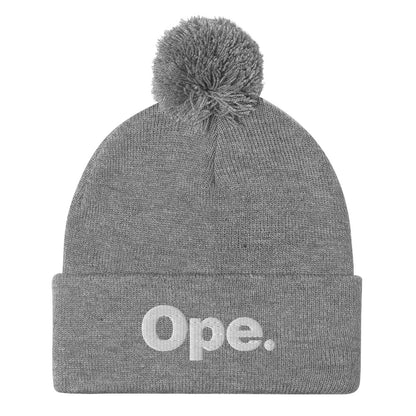 Ope Minnesota Winter Beanie Hat - Heather Grey - Ope Life