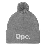 Ope Minnesota Winter Beanie Hat - Heather Grey - Ope Life