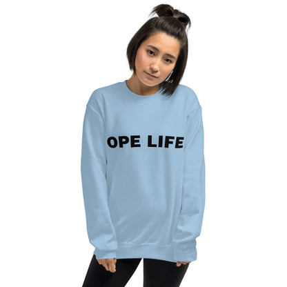 Ope Life Crewneck Sweatshirt (Unisex) - Ope Life