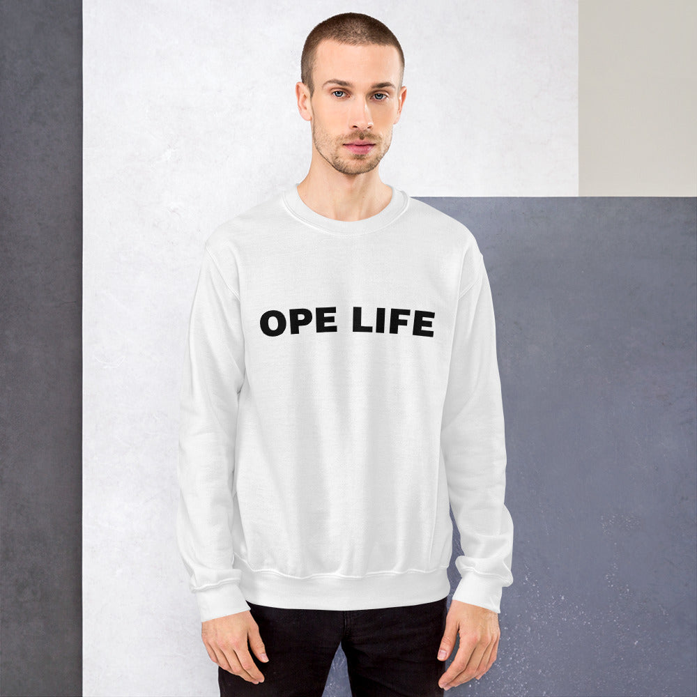 Ope Life Crewneck Sweatshirt (Unisex) - Ope Life
