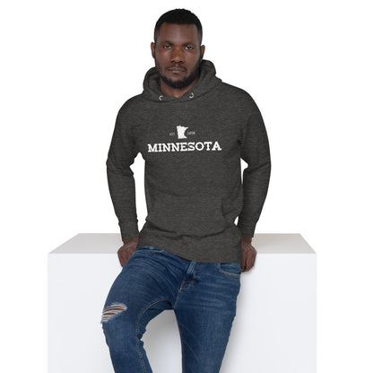 Vintage Minnesota EST 1858 Unisex Hoodie Sweatshirt - Ope Life