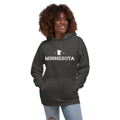 Vintage Minnesota EST 1858 Unisex Hoodie Sweatshirt - Ope Life