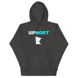 Upnort Minnesota Hoodie - Minnesota Up North With Line Hooded Sweatshirt (UP NORT) - Ope Life
