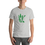 Green Forest Minnesota Overlay Unisex T-Shirt - Athletic Heather / S - Ope Life