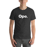 Ope Minnesota Unisex T-Shirt - Dark Grey Heather / S - Ope Life