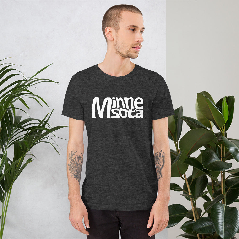 Warped Text Minnesota T-Shirt - Unisex - Ope Life