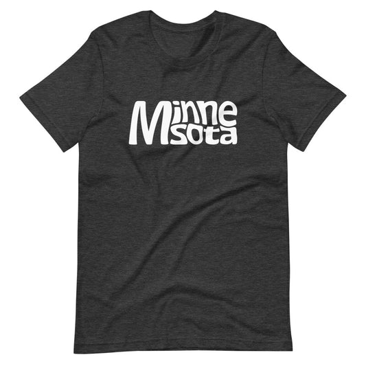 Warped Text Minnesota T-Shirt - Unisex - Ope Life
