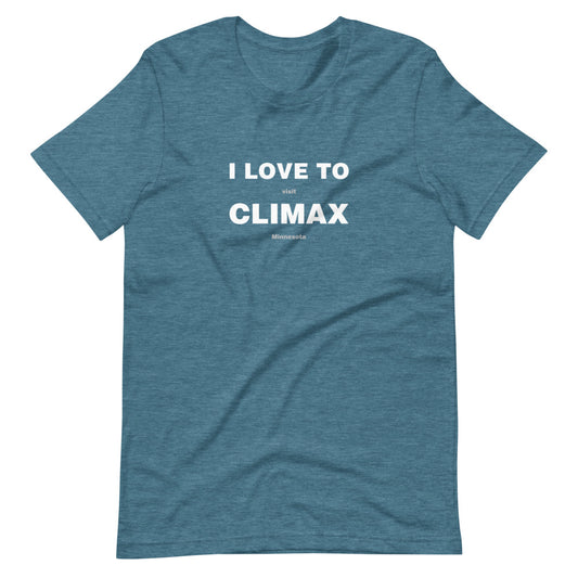 I Love To Visit Climax Minnesota T-Shirt - Ope Life