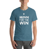 Minn For The Win - Minnesota Unisex T-Shirt - Heather Deep Teal / S - Ope Life