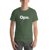 Ope Minnesota Unisex T-Shirt - Heather Forest / S - Ope Life