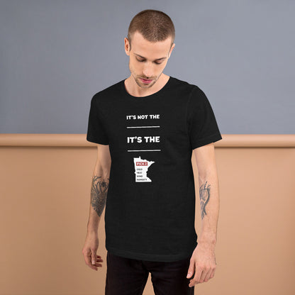 It's Not The Heat/Cold It's The Humidity/Wind Minnesota Weather T-Shirt (Unisex) - Ope Life