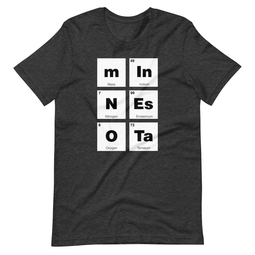 Minnesota Periodic Table Of Elements Unisex T-Shirt - Ope Life