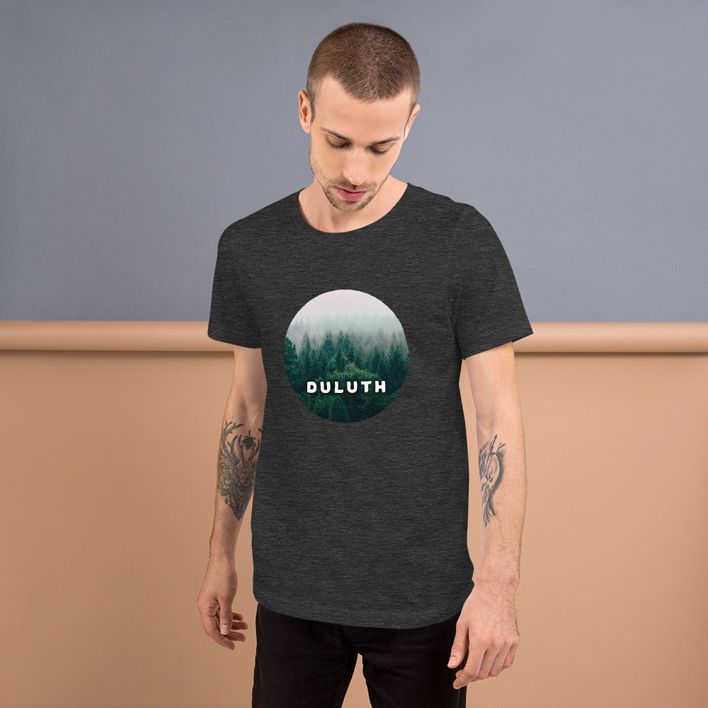 Circle Forest Duluth Minnesota Unisex T-Shirt - Ope Life